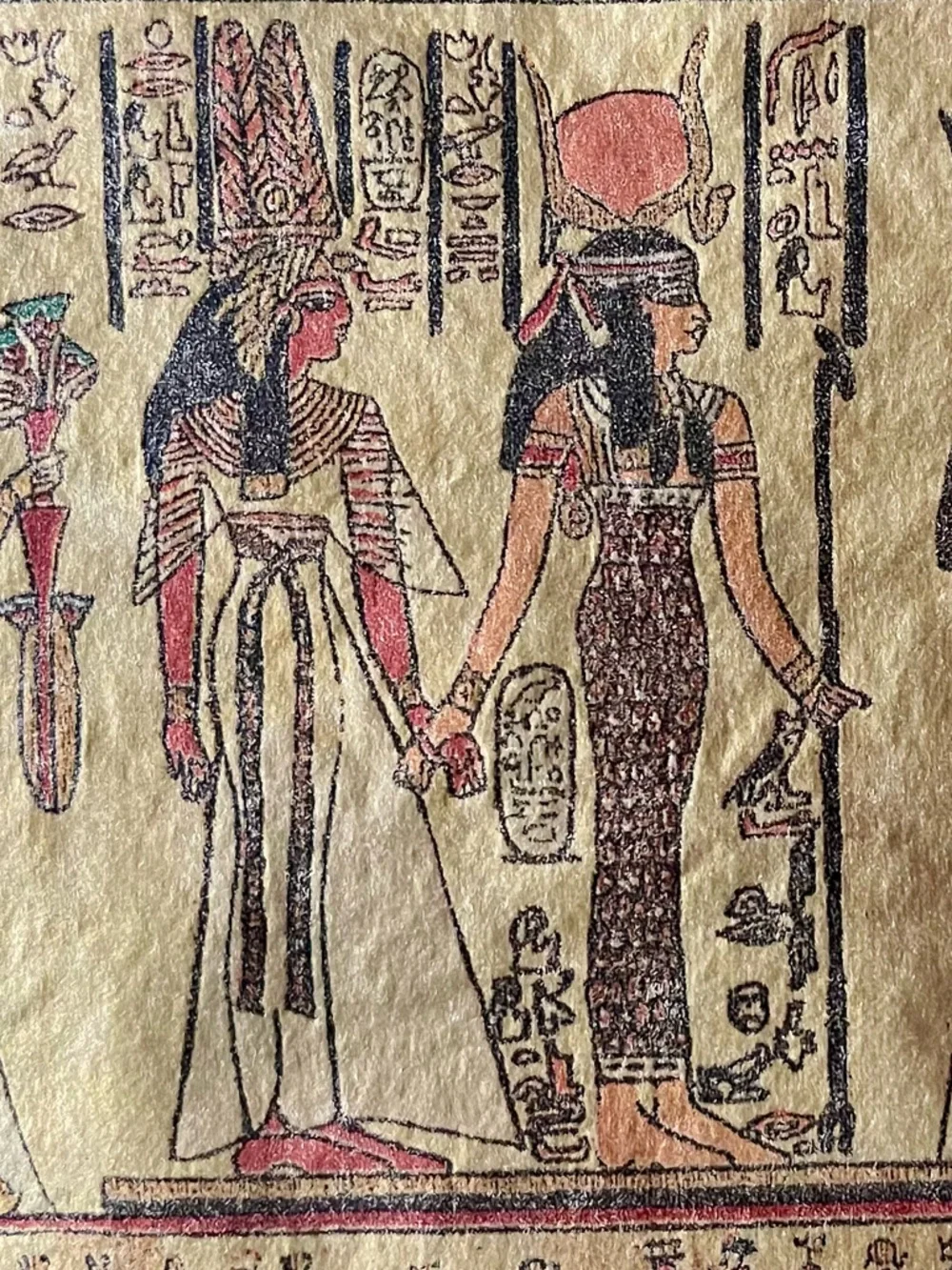 Egyptian Cleopatra Gold Gift Wrap Set